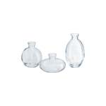 Clear Bud Vase Set