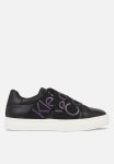 Calvin Klein Classic Cupsole Elast Web Refl - Black amethyst