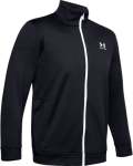 Men's Ua Sportstyle Tricot Jacket - Black Onyx White Md