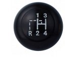 Vintage Speed Gear Knob With A Stock Shift Pattern Finished In Black - Autostyle Motorsport South Africa