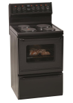 Defy – 631T Kitchenaire Solid Stove – Black