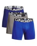 Men's Charged Cotton 6INCH Boxerjock 3-PACK - Bauhaus Blue LG
