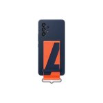 Samsung Galaxy A53 5G Case Official Silicone Cover With Strap Blue