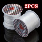 2PCS 0.8MM Stretchy Elastic Crystal String Beading Cord For Diy Bracelet Necklace Handmade Crafts Jewelry Making Supplies 393.7I