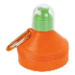 600ML Collapsible Water Bottle With Carabiner Clip