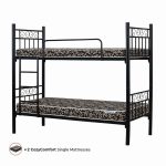 Steel Double Bunk With Cozycomfort Mattresses