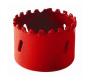Hole Saw Carbide Grit 25MM - Red