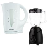Mellerware - "tugela" 1.7L Cordless Kettle And 1L 300W Jug Blender - White