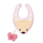 Chicco Fresh Bib Teether Pink