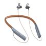 Neck Hung In Ear Metal Wireless Bluetooth Headphones