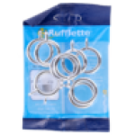 Plastic Chrome Rings 32MM 9 Piece