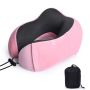 Uuname Travel Pillow Memory Foam Neck Pillow U Shaped With Storage Bag