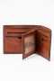 Leather Bi-fold Wallet Tan