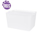 Buy 10 Venus Large Storage Box White With White Lid Online Deal