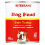 Liver Flavoured Dog Food Can 820G