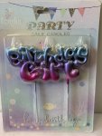 Birthday Girl Candles