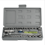 40-PIECE Set Of Automotive And Motorcycle Combination Tool Socket Toolbox