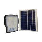 100W LED Solar Flood Light With Remote & IP67 Waterproof