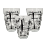 3 Piece 415ML Vega Hi-ball Glass With Pattern