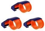 Packing Tape Dispenser With Packing Tape 3 Pack Dispenser With 3 Rolls Of Tape
