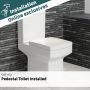 Bathroom Renovation: Pedestal Toilet Replacement By Vhangis Plumbing Services In Johannesburg - Gauteng