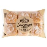 Sunbake Sourdough Buns 6 Pack