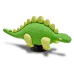 3D Green Dino With Scales Jibbitz - Multi Osfa