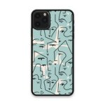 Custom Printed Tpu Cases - Apple Iphone 11 Pro Max & 39 Blue Line Face& 39 By