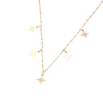 Goldair Gold Milky Way Star Pendant Necklace - Gold