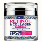 Retinol Collagen Face Cream With Hyaluronic Acid Vitamin E Morning And Night Cream Available For Men And Women Highly Moisturizi