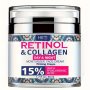 Retinol Collagen Face Cream With Hyaluronic Acid Vitamin E Morning And Night Cream Available For Men And Women Highly Moisturizing And Firming Face Cream