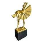 Goldair Gold Ballerina Bowing