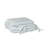 200 Thread Count 100% Cotton 4 Piece Cot Bedding Bundle Duck Egg