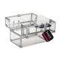 Basics Cosmetic Case Silver 23X14.5X15.5CM