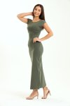 Melody Asymmetric Skin Tight Open Back Bodycon Dress