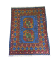 Blue & Red Hand Made Afghan Bokhara Rug 162 X 105CM