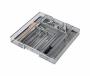 Expandable Kitchen Drawer Cutlery Tray Mesh Silverware Organizer Expande 8 To 10 Compartments