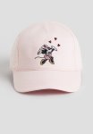 Cotton Cap - Light Pink & Minnie Mouse