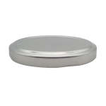 Silver Metal Lid With Tamper-evident "pop-up" 63 400