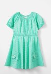 Cotton On Rose Puff Sleeve Dress - Fresh Green mini Grid