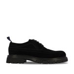 Refined Suede Brogues -black