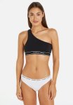 Tommy Hilfiger Asymmetric Bralette - Black