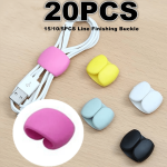 20 15 10 5PCS New Wire Storage And Sorting Travel Data Cable Hub Decoration Headset Charging Cable Winding Storage Buckle Multi-