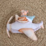 Shaped Pillow Teddy Sky Adventure Set