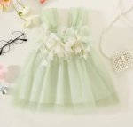 Chai Tulle Dress With Floral Detail