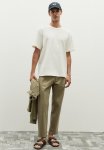 Regular Fit Waffled T-Shirt - White