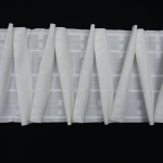 Zigzag Pleat White 200MM