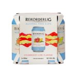 Rekorderlig 0.0% Strawberry-lime Cider - 330ML X 4