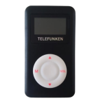 Telefunken TMP-200 MP3 Player 2GB Black