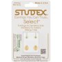 Studex Regular August Peridot Bezel Earrings Gold Plated